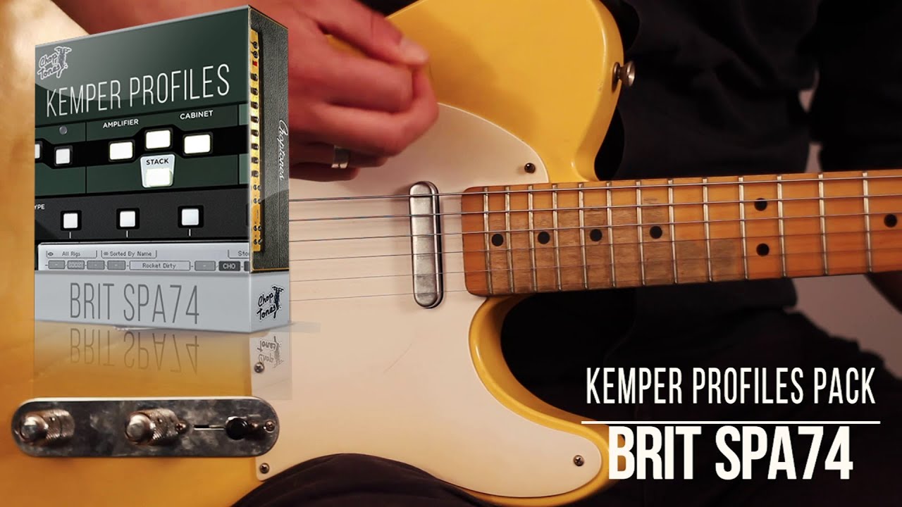 Kemper Profiles Brit SPA74 Telecaster Demo (1974 Marshall Super PA, Super Lead and Super