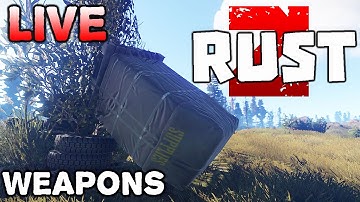 Rust Gameplay - GangZ Roleplay - Weapons - Ep 5 [LIVE]