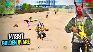 M1887 - Golden Glare - Garena Free Fire Pk Gamers