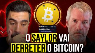 🚨 URGENTE! SAYLOR SE JUNTOU AOS ETFs E ESTÁ VENDENDO BITCOIN! (Vamos abaixo de $60k?)