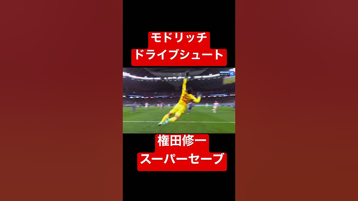 【ワールドカップ日本vsクロアチア】モドリッチドライブシュートをスーパーセーブする権田修一