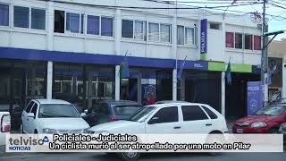 4.5.2026 - UN CICLISTA MURIÓ AL SER ATROPELLADO POR UNA MOTO EN RUTA 8 - TELVISO NOTICIAS