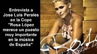 Entrevista a Perales en la Cope, mención a Rosa López