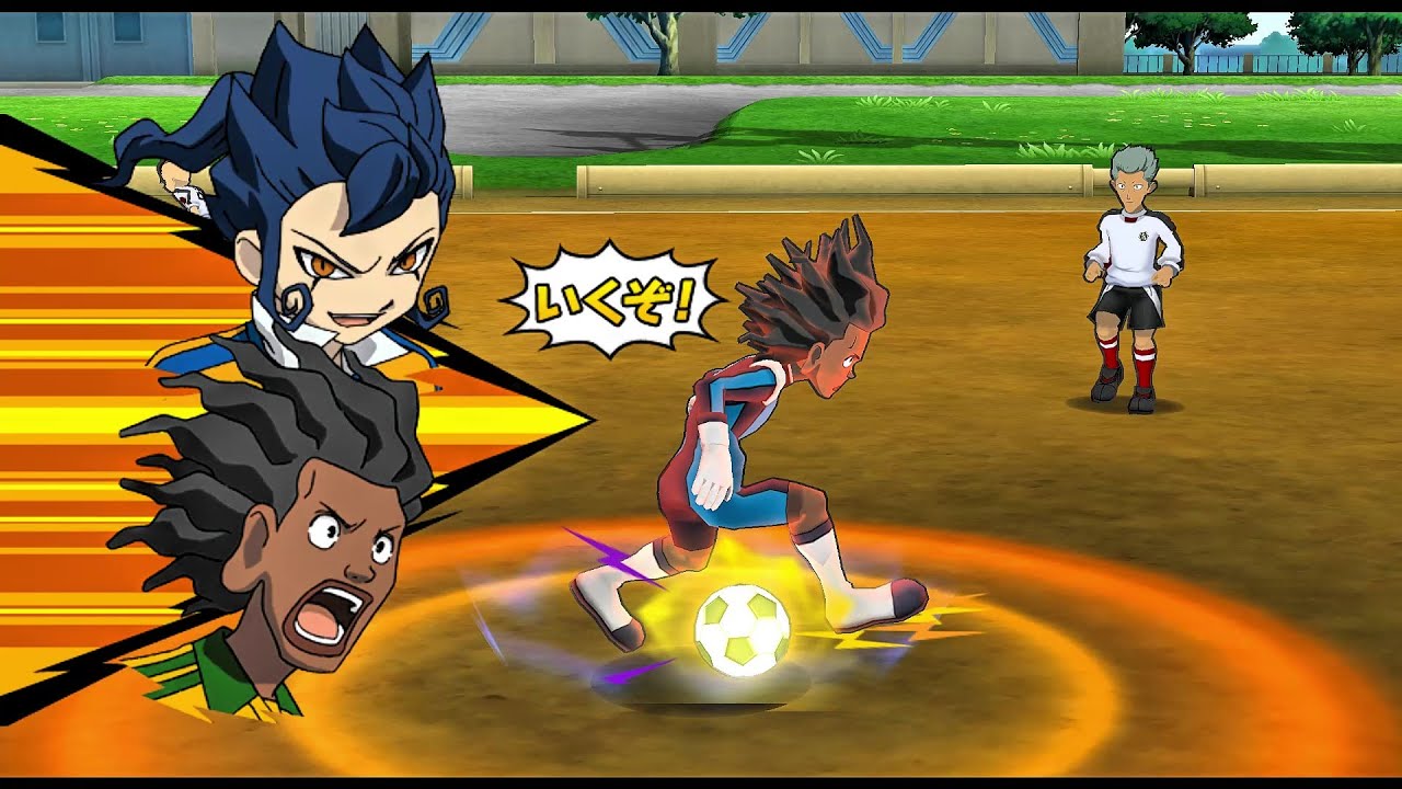 Inazuma Eleven Go Strikers 2013 - Dark Emperors vs Neo Japan 3.0 Wii 1080p (Dolphin/Gameplay)
