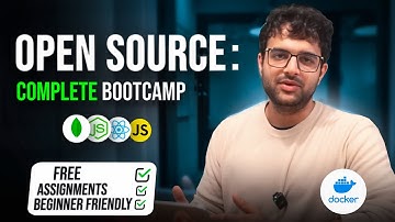Open Source Bootcamp - Complete Docker and Devops Roadmap - Part 1