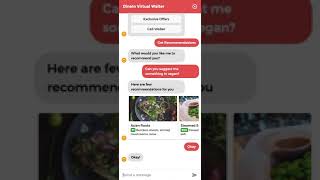DineIn InResto Virtual Waiter - BotSpace Integration screenshot 1