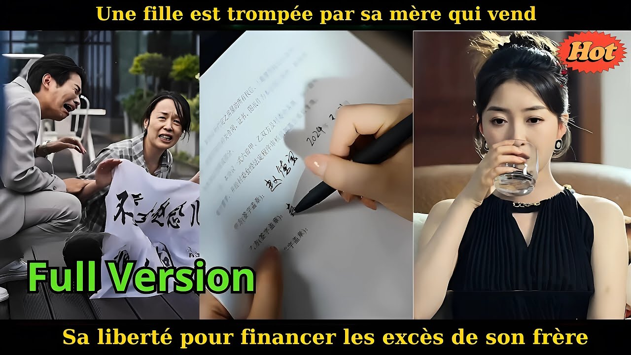 Une fille est trompée par sa mère qui vend sa liberté pour financer les excès de son frère