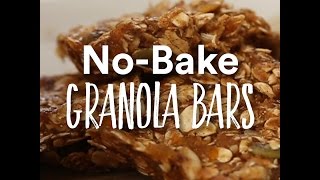 No-Bake Granola Bars