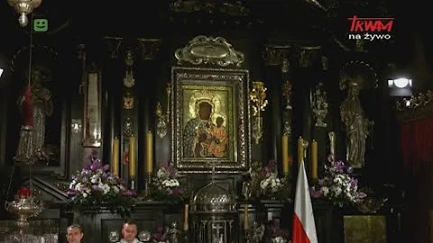 Msza święta z kaplicy Cudownego Obrazu Matki Bożej Częstochowskiej na Jasnej Górze 28.11.2020