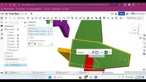 Build a Tool Box in OnShape - Assembly (Part 5)