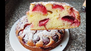 Ягодный Пирог с Клубникой. Клубничная шарлотка Ягодный Пирог с Клубникой. Клубничная шарлотка