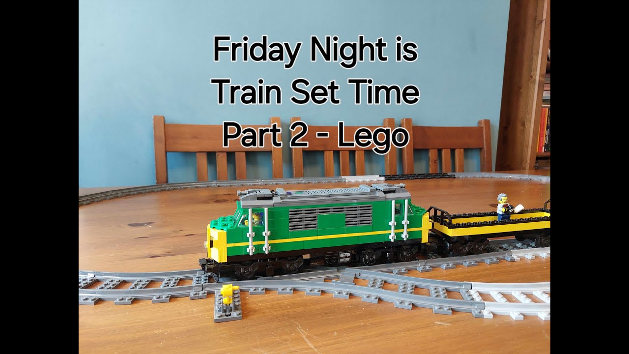 Friday Night is Train Set Time - Part 2 - Lego - YouTube