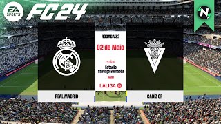 FC 24 - Real Madrid vs Cádiz CF | Laliga EA Sports  [60FPS]