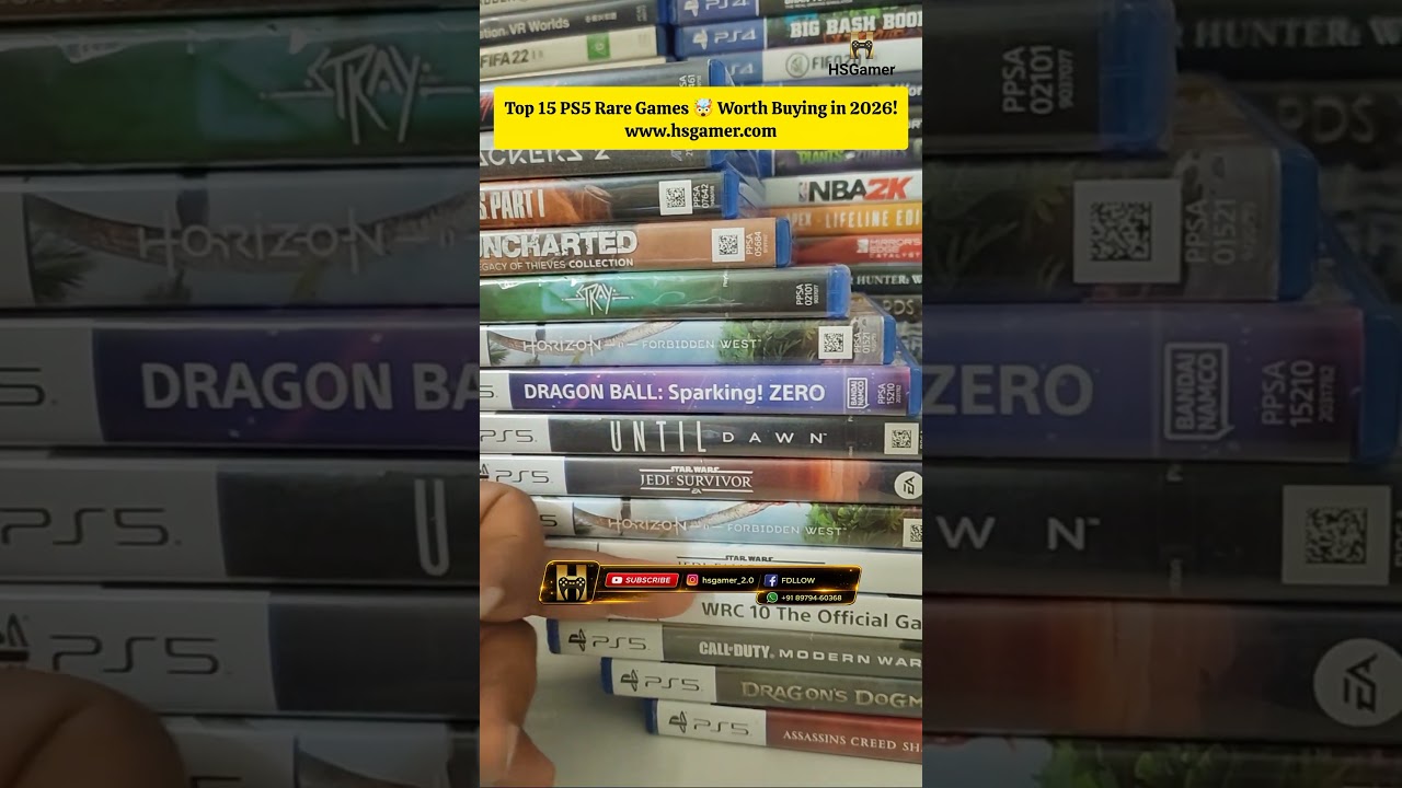 These PS5 Games Are RARE! 😱 #Shorts