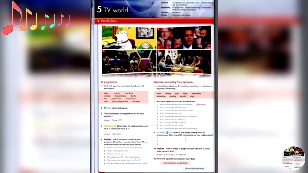 Gateway B1 Workbook Answers Unit 5 www.youtube.com