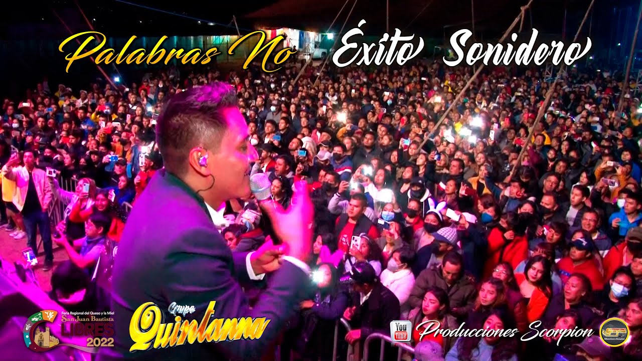 Grupo Quintanna 💥 Palabras No 😭 Éxito Sonidero💯 Libres Puebla 🎡