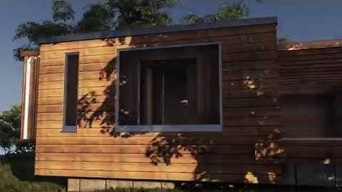 Arduinna Silva Studio - 3D outside architecture - Grassland house