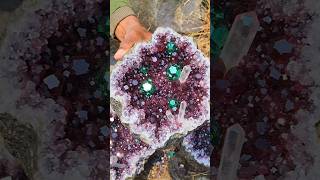 OMG 😱 $289,000 Red Ruby Crystal Geodes Found in Million-Year-Old Volcanic Rock 💎