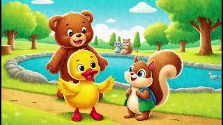 Teddy's Sunny Day: A Preschool Narrative | Fun English Animation for Reading & Learning