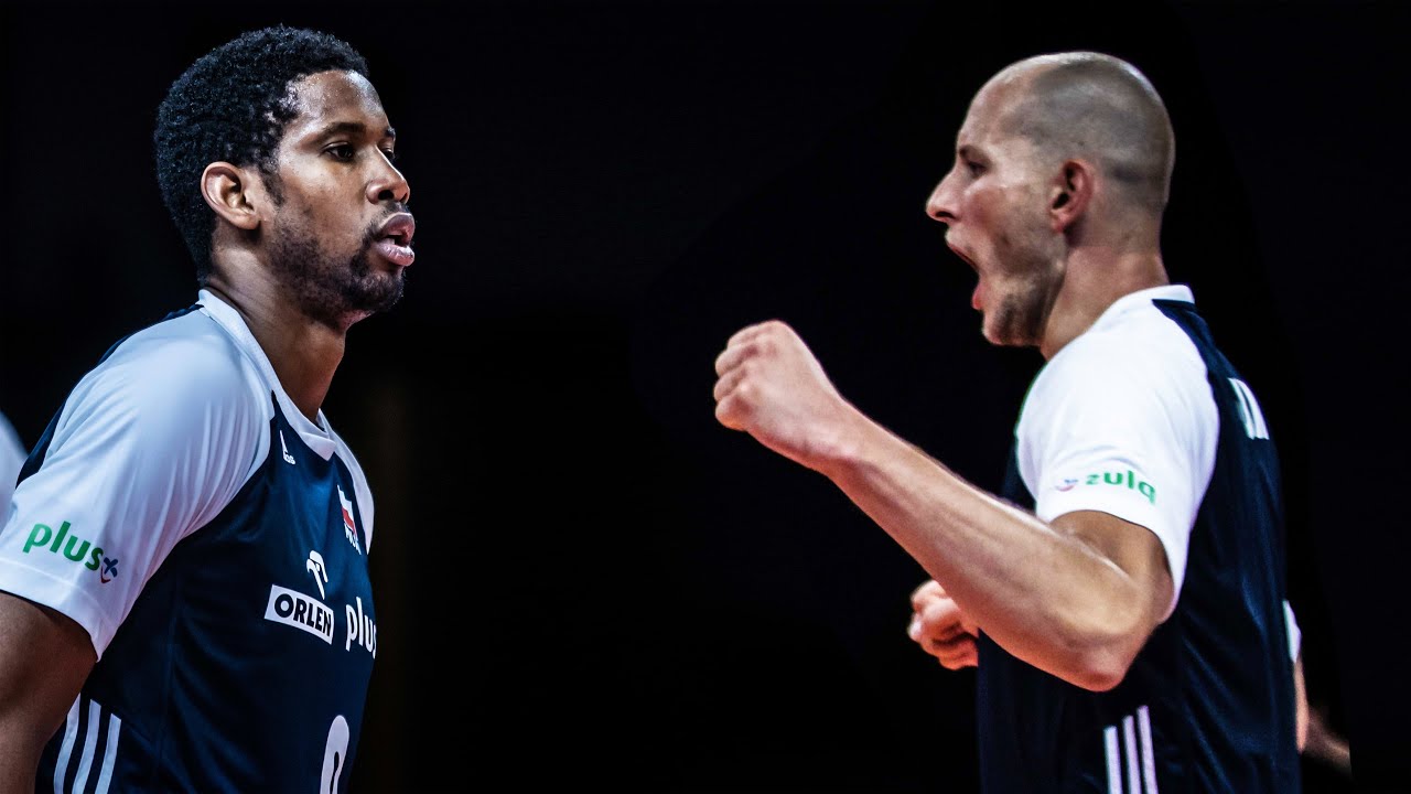 What Happens When Wilfredo Leon and Bartosz Kurek Play Together !? Amazing Duo | Men's VNL 2021