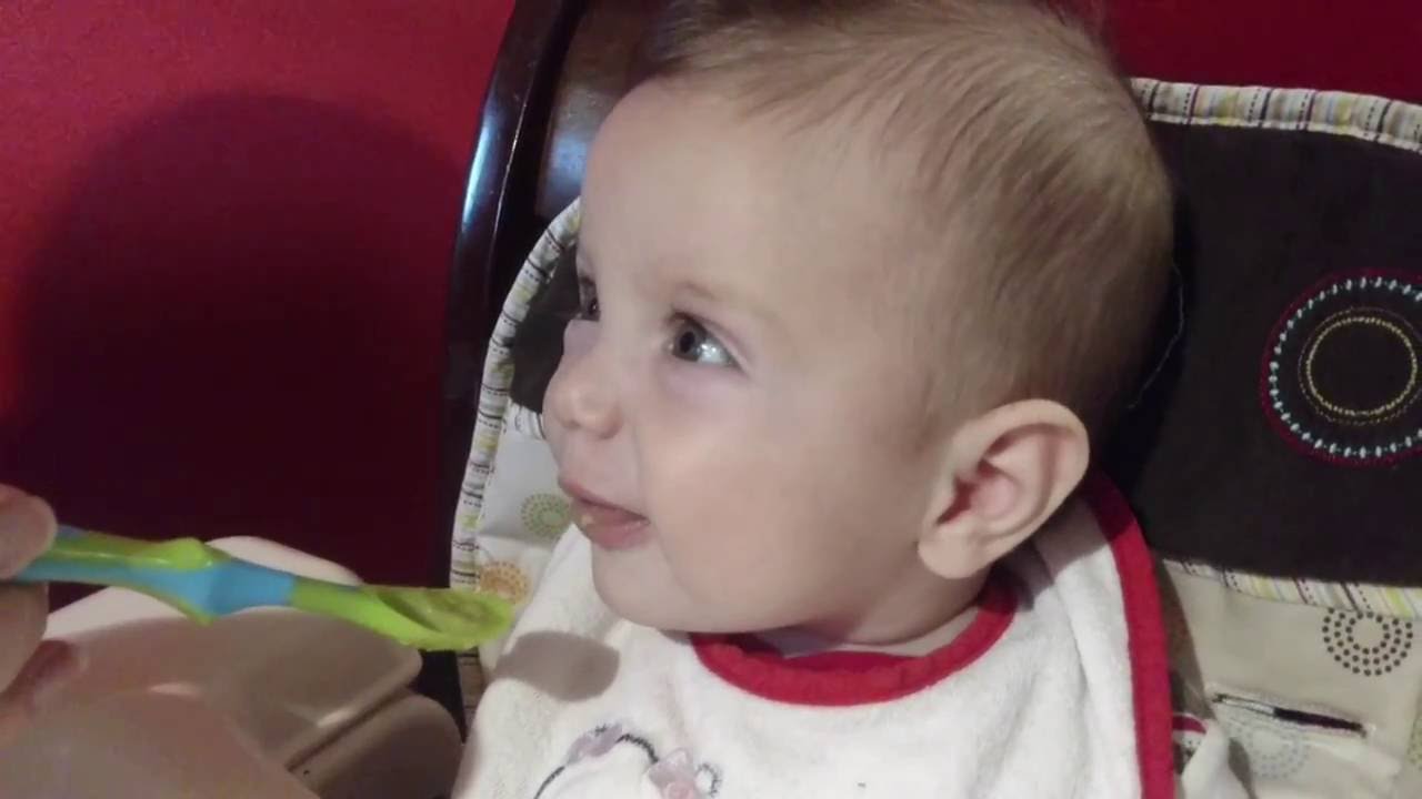 Baby Simone s First Food Avocado YouTube baby-simone-s-first-food-avocado-youtube