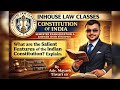 WHAT ARE THE SALIENT FEATURES OF CONSTITUTION!! Q&A WITH SYNOPSIS !! BY - MAYANK TIWARI SIR !!