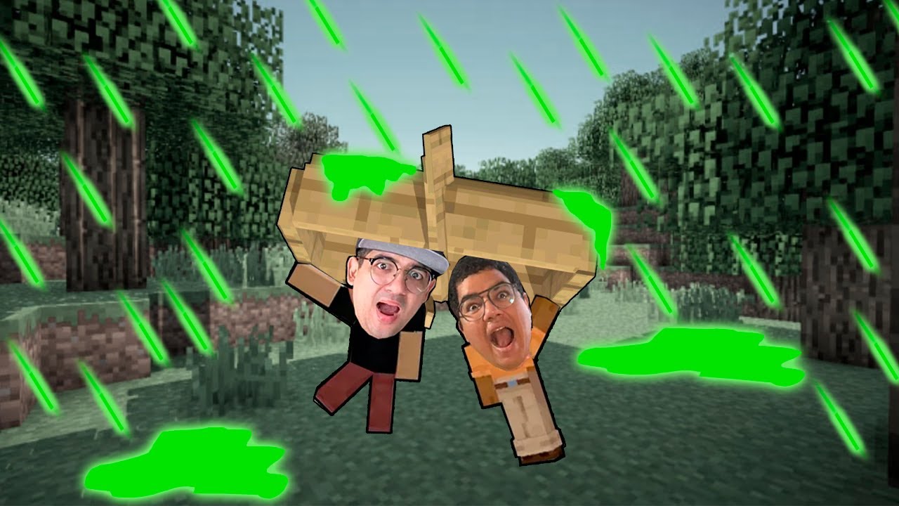 A CADA MINUTO CHOVE ÁCIDO NO MINECRAFT!