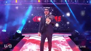 The Miz 1st Entrance As New Wwe Chdanion Raw February 22 2021 1080p