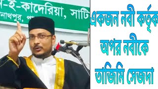 একজন নবী আরেকজন নবীকে তাজিমি সেজদাহ করেছেন ৷