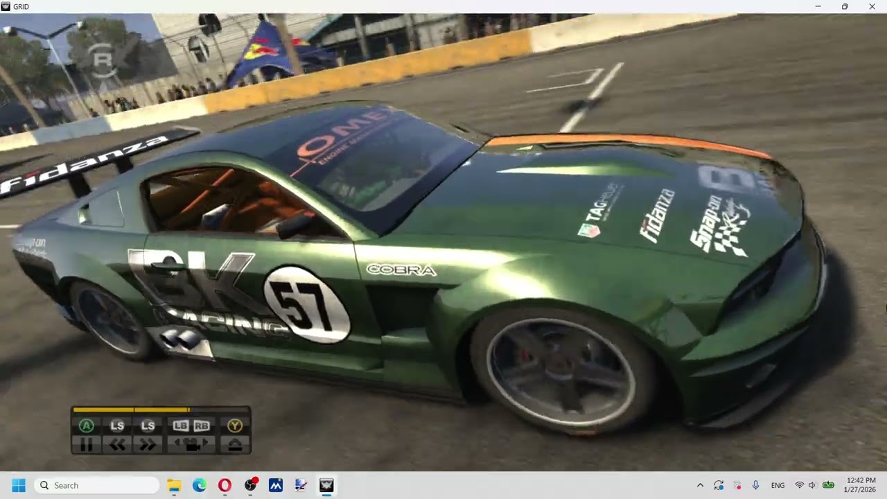 Race Driver GRID Best Replays 255 Long Beach SC B FORD MUSTANG GT R CONCEPT #0 Titas Kovaliovas