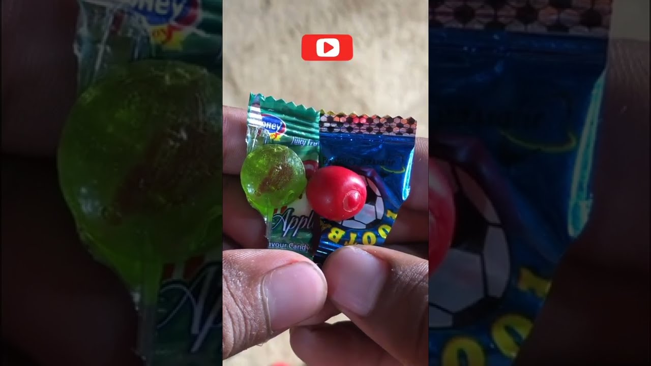 Red Apple VS Football Which Is Your Favrt Candy Shorts Ytshorts Lotsofcandies