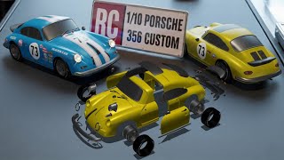 RC 1/10 PORSCHE 356 CUSTOM CAD 3d print model