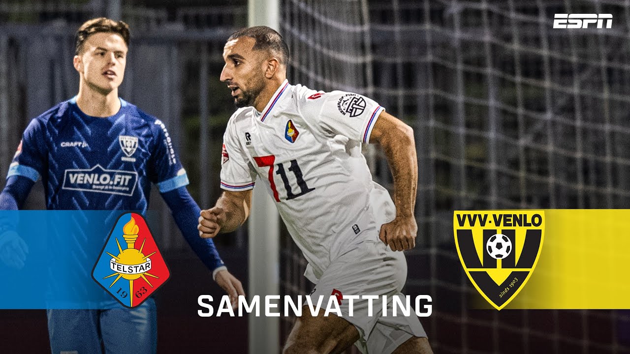 Youssef EL KACHATI schiet binnen 2️⃣ minuten al RAAK 👀🔥 | Samenvatting Telstar - VVV Venlo