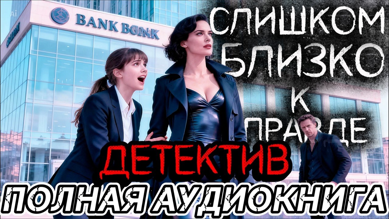 ПОЛНАЯ КНИГА 🪶 СЛИШКОМ БЛИЗКО К ПРАВДЕ 🪶ДЕТЕКТИВ