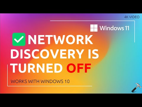 Network Discovery is turned off in Windows 11