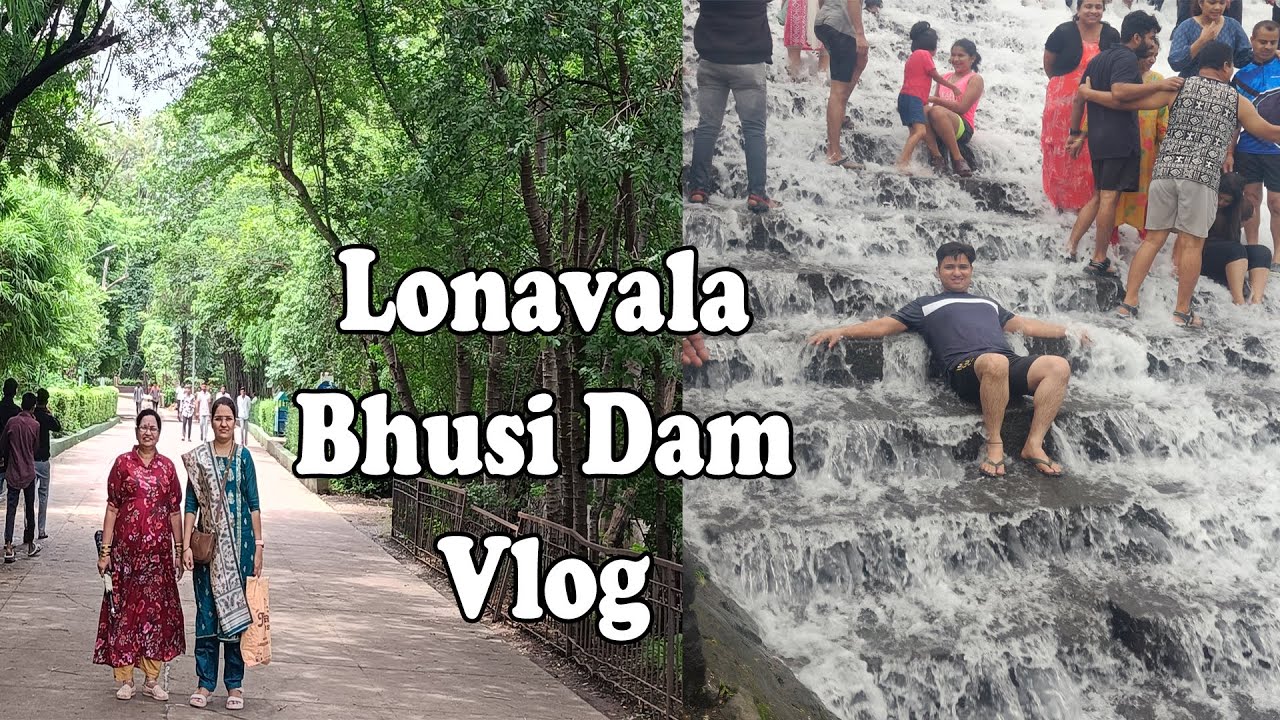 चला लोणावळ्याला भुशी धरण ला | Lonavala Bhushi Dam Vlog | Shubhangi Keer