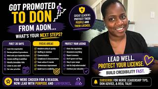 Before You Accept a DON Position… Know This