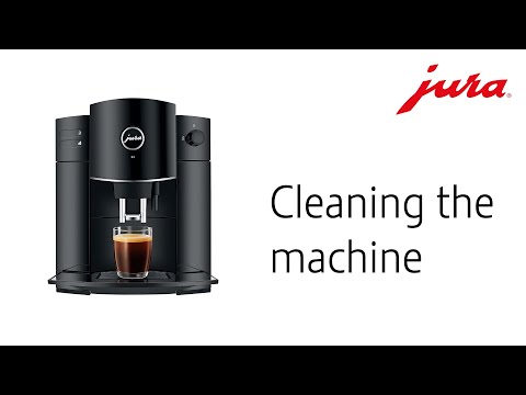JURA D4 - Cleaning the machine