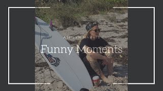 Ashlyn Harris  Funny moments