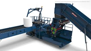 Flexus Balers - Baling Process In 60 Seconds