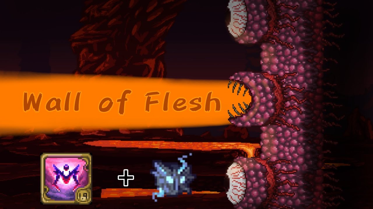 HARDMODE Wall of Flesh (Infernum + Iron Heart) YouTube