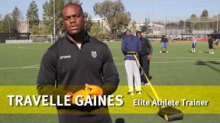 Seyi Ajirotutu Uses the SKLZ SpeedSac for Football Training