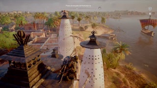 Assassins creed origins - Será que Anubis dropa algo hoje, segredos dos papiros e mais - Ps4 ao vivo screenshot 3
