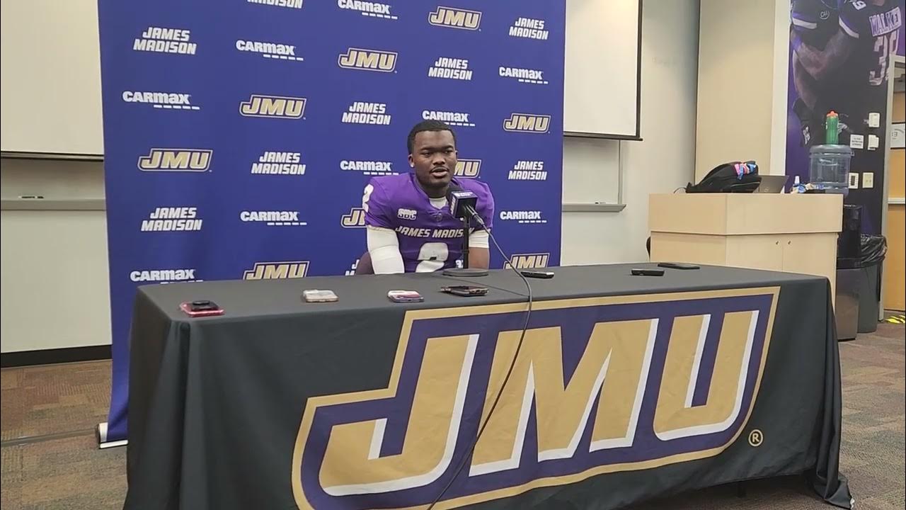 JMU quarterback Jordan McCloud talks Dukes win, his performance YouTube
