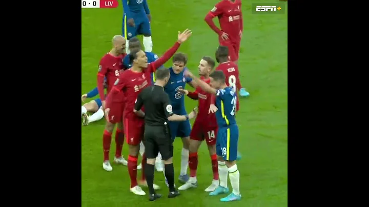 Van Dijk paid NO attention to Rudiger  | #shorts