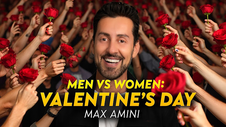 Men vs Women: Valentine's Day | Max Amini | Stand Up Comedy