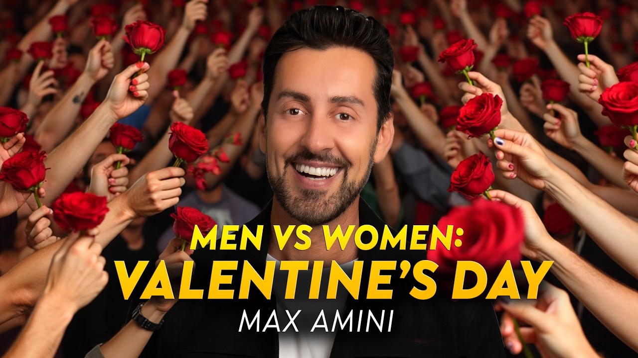 Men vs Women: Valentine's Day | Max Amini | Stand Up Comedy
