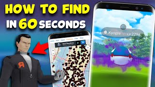 How to find Giovanni & Get free Shadow Kyogre in Pokemon Go | How to beat Giovanni in Pokemon go