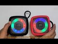 RGB luminous Bluetooth speaker with carrying rope