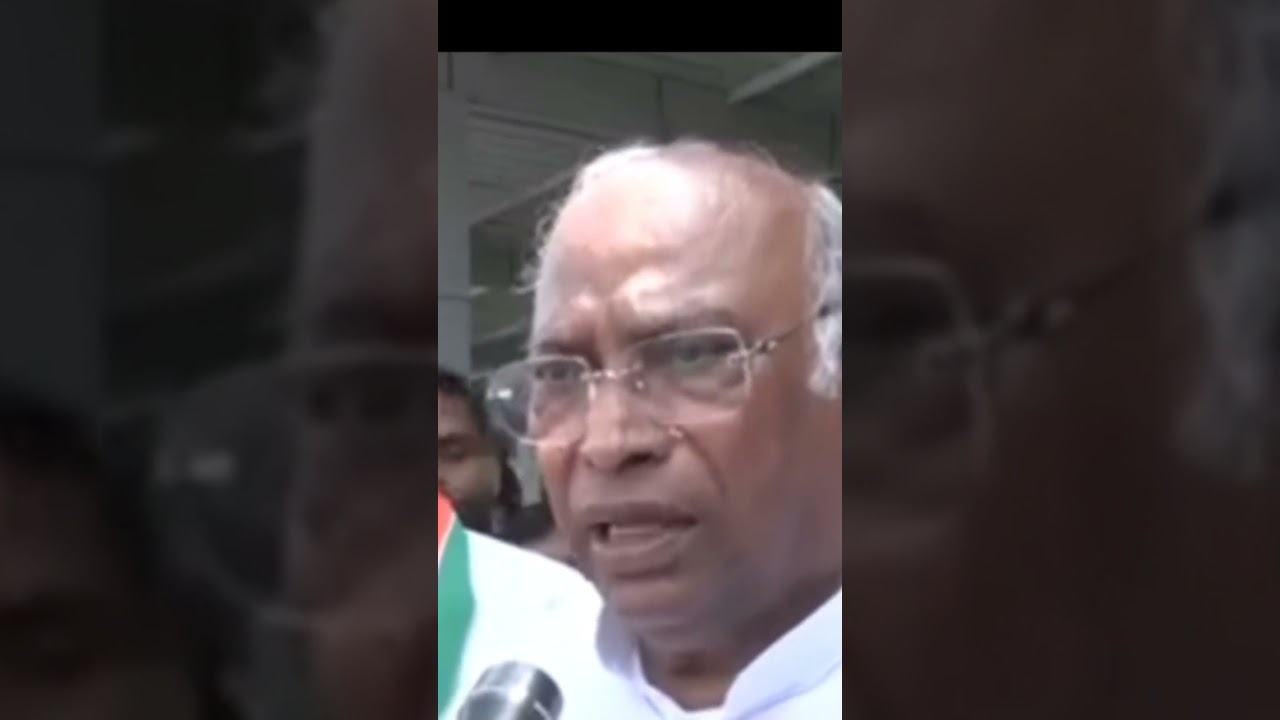 GUJRAT ME KYA KAHA MALLIKARJUN KHARGE 